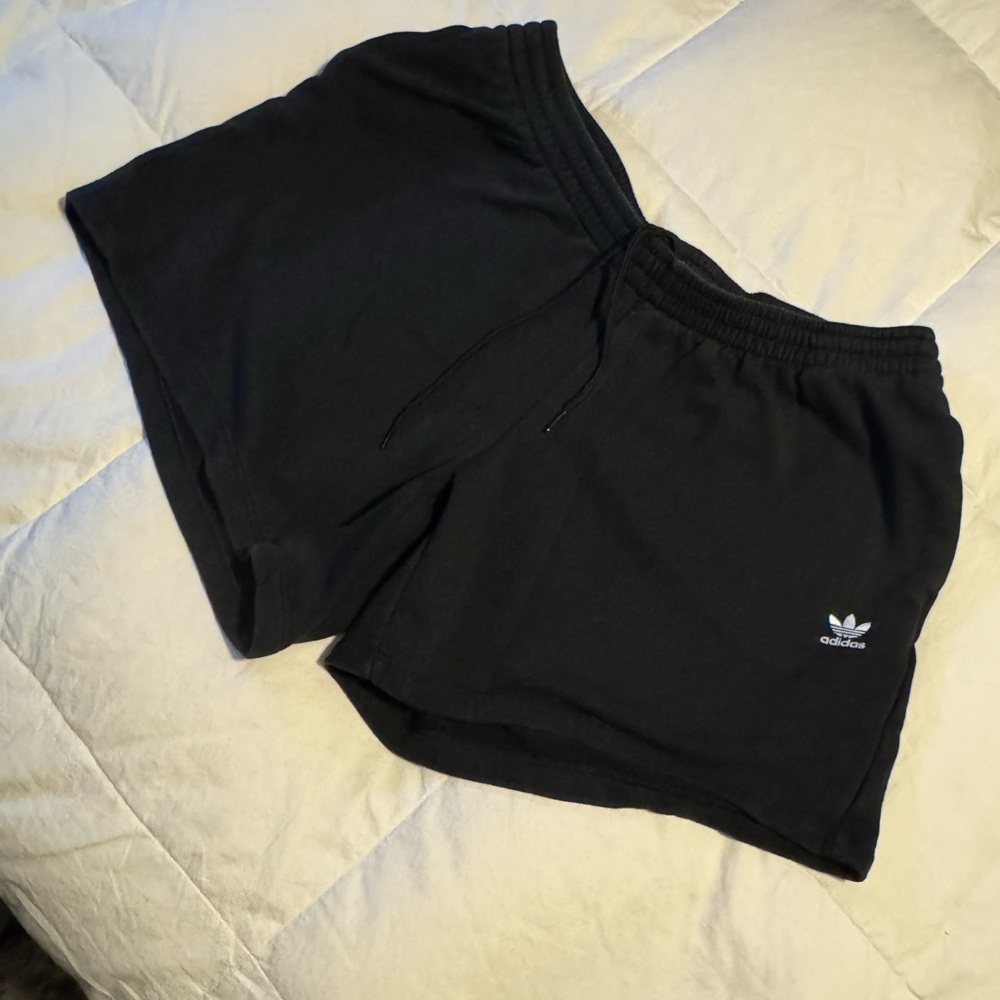 Adidas Charcoal Athletic Sweat Shorts
